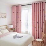 ผ้าม่านมินิมอลสไตล์ ผ้าม่านหน้าต่าง 2 ชั้น กันยูวีกันแดด ห่วงตาไก่ ขนาด 200 x 200 CM.