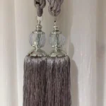 สายรวบผ้าม่านแบบคริสตัล สายรัดม่าน